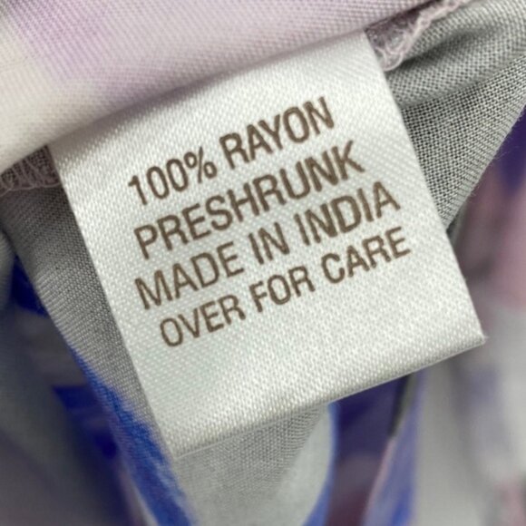 Anthropologie X Plum Pretty Sugar | Pink Purple Floral Boho Kimno Robe Size M - Picture 7 of 7